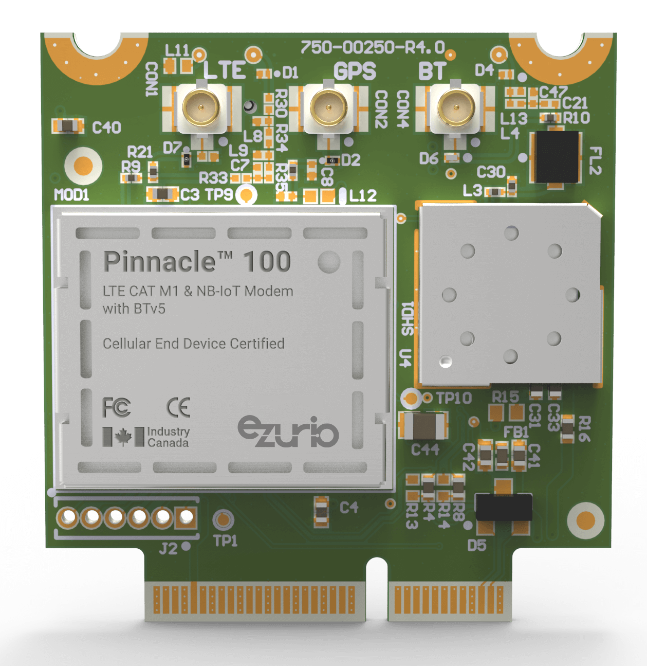 Pinnacle™ 100 Cellular LTE-M / NB-IoT / Bluetooth 5 Modem